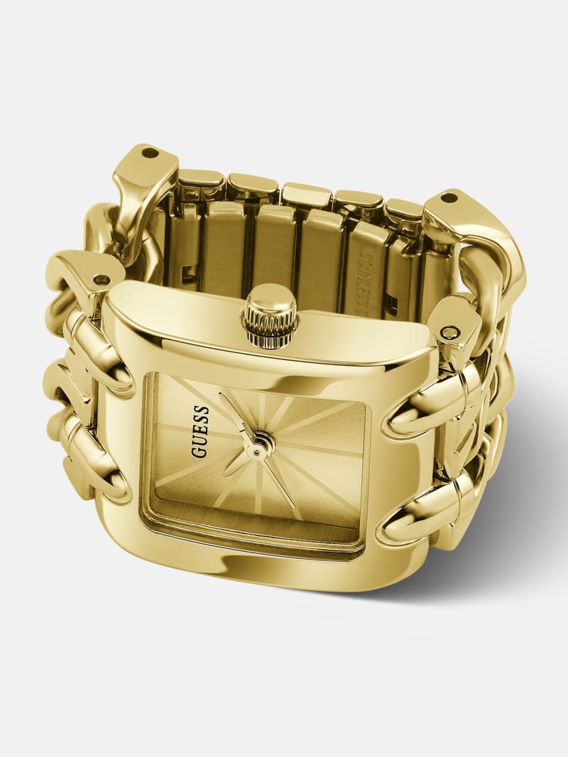 Stainless steel ring watch 19,5 mm