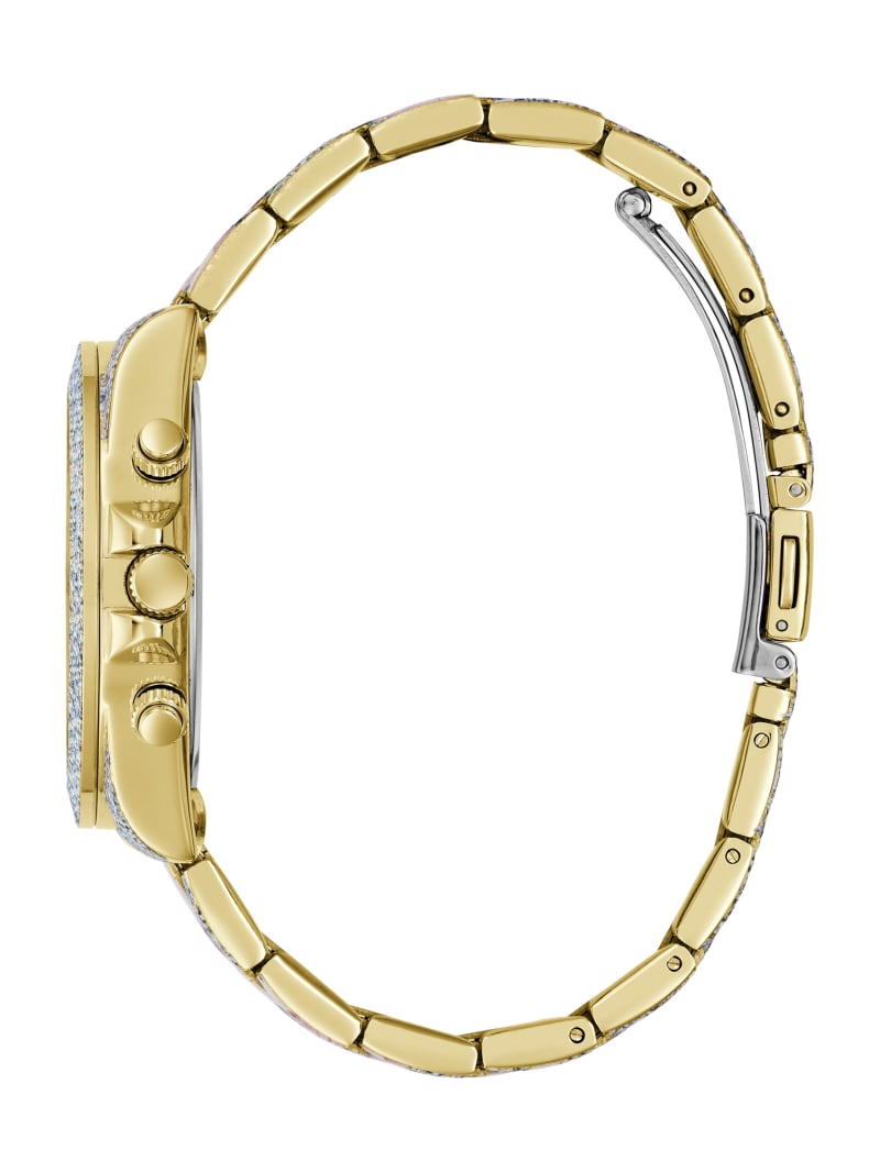 Floral Stainless steel analogue watch mm