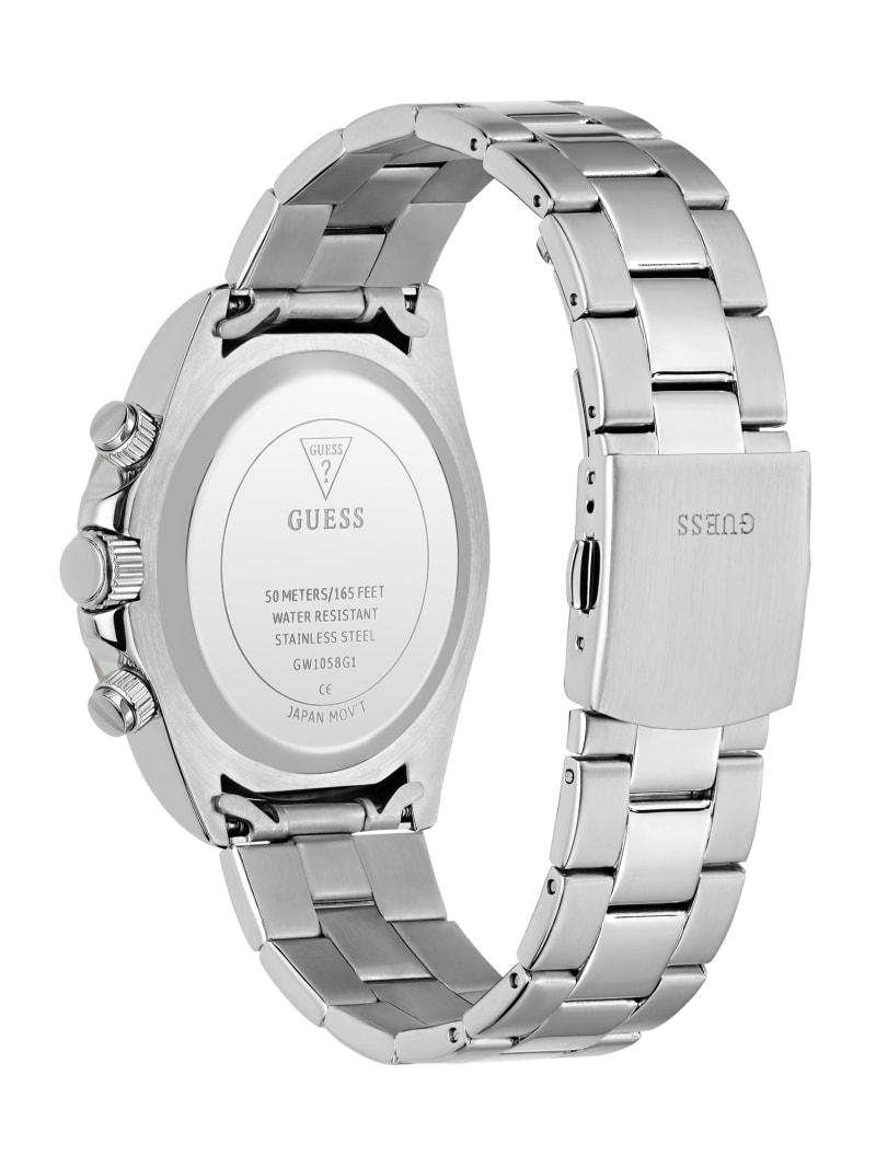 GUESS® Stainless Steel multi-fuction watch 42 mm Men