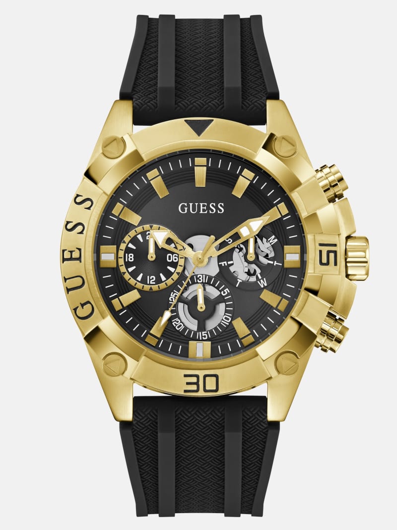 Analogue Silicone Watch 46 Mm · Guess