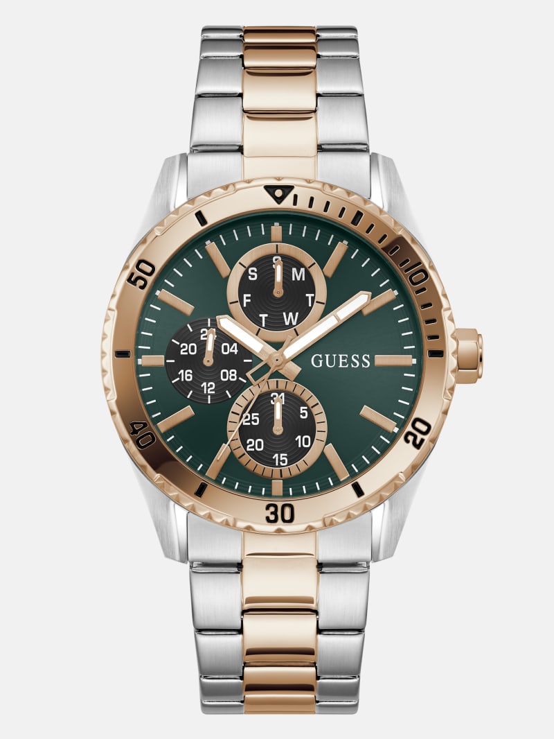 GUESS® Stainless steel multi-fuction watch