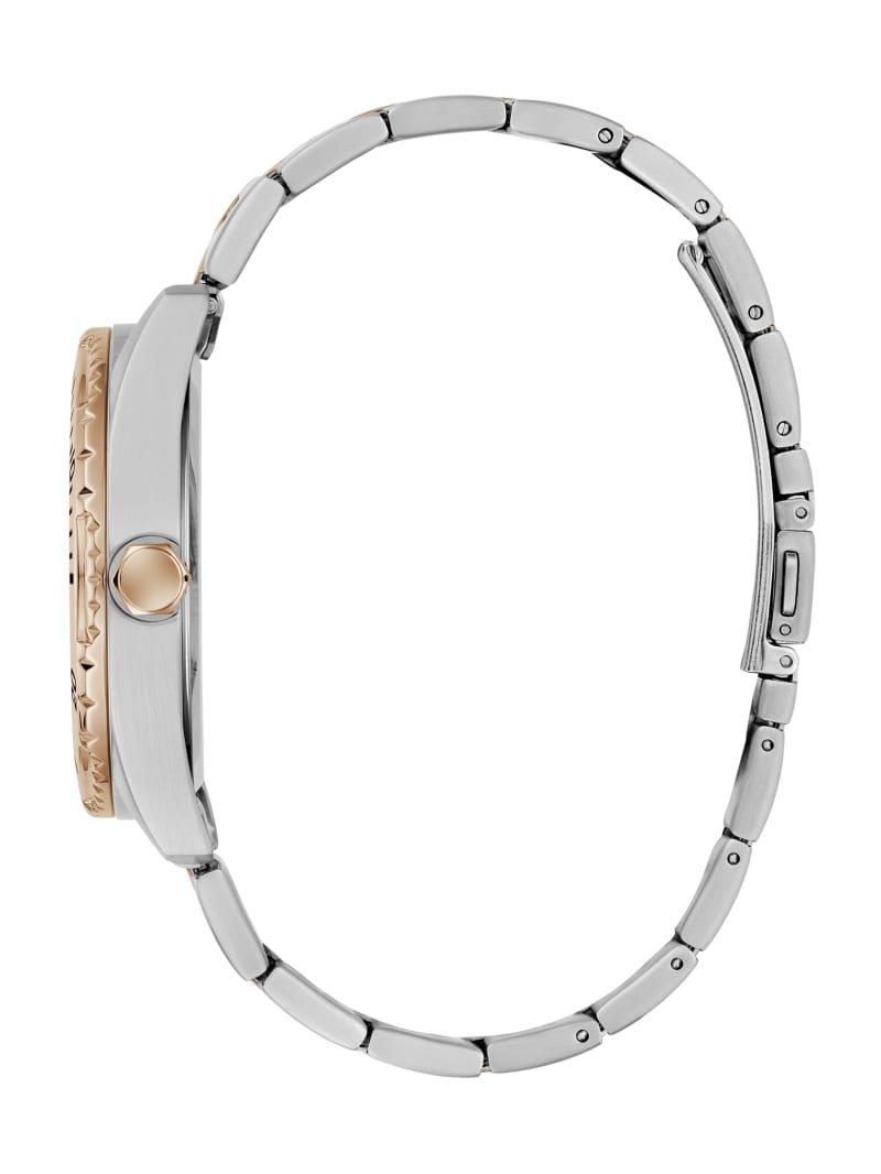 Stainless steel multi-fuction watch