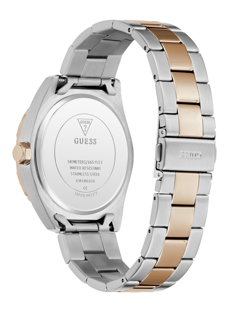 Stainless steel multi-fuction watch