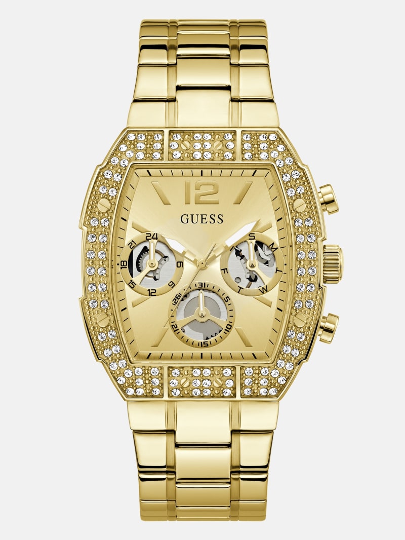 Multi-function stainless steel watch 41,5 mm