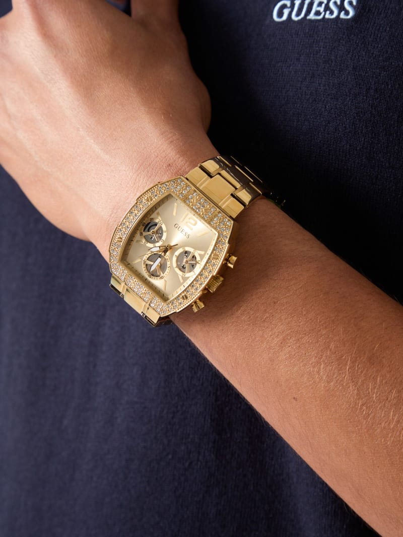 Multi-function stainless steel watch 41,5 mm