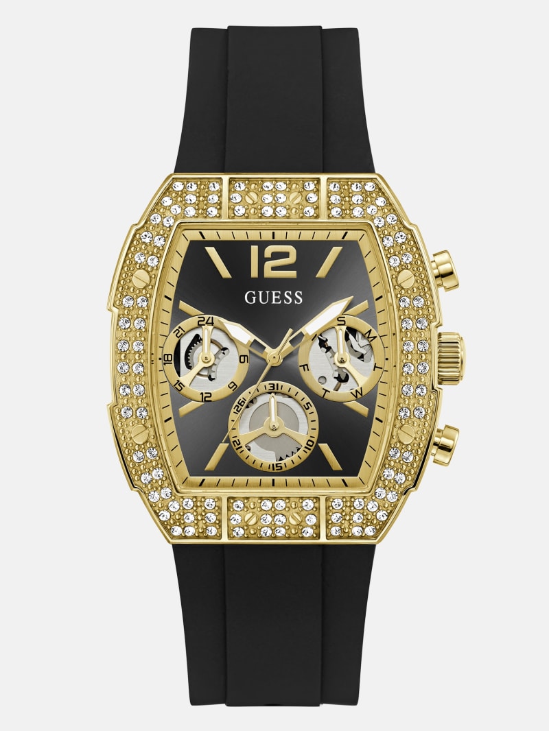 Multi-function silicone watch 40,7 mm