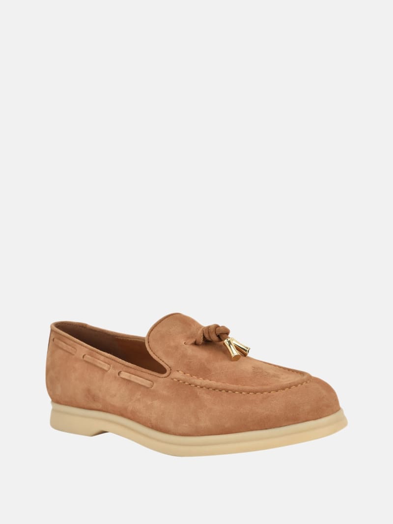 Aryana Suede Loafers · Guess