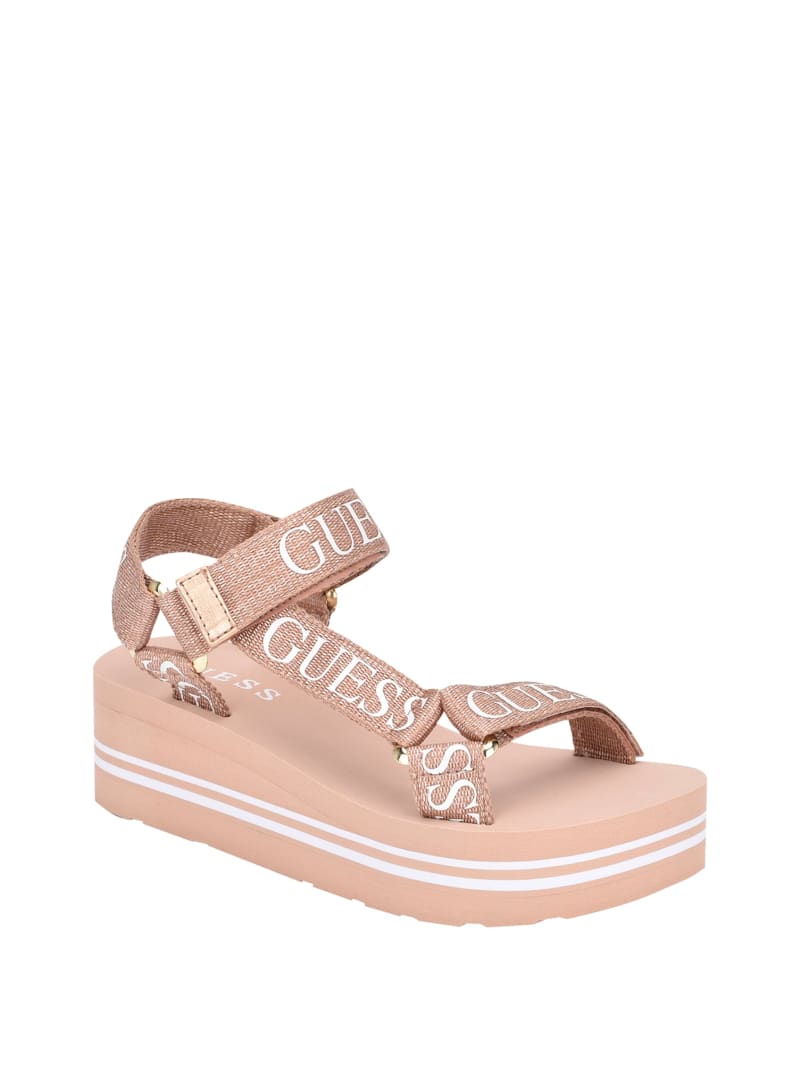 Guess avin flatform sport sandals clearance