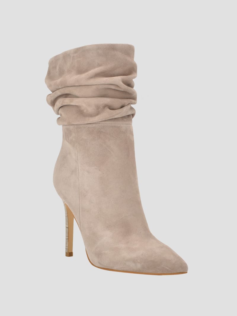 Backy Suede Slouch Bootie