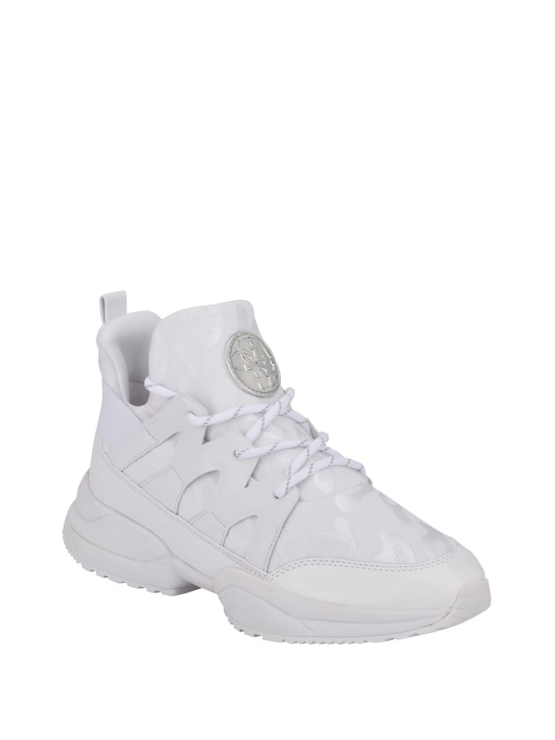 guess white high tops