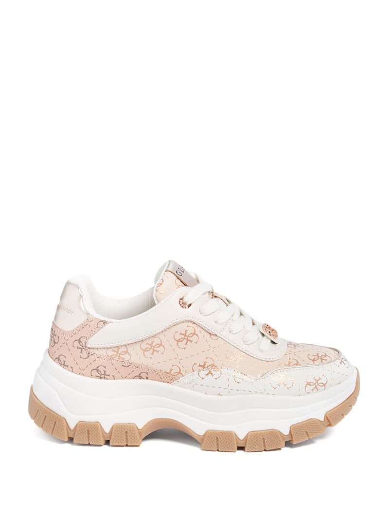 [SALE!!] ★GUESS Loui★ スニーカー Berrett Metallic Quattro G Jogger Sneakers | GUESS