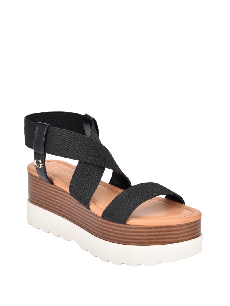 guess tan sandals