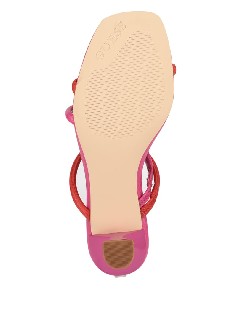 Guess Brennda Strappy Heeled Sandals. 4