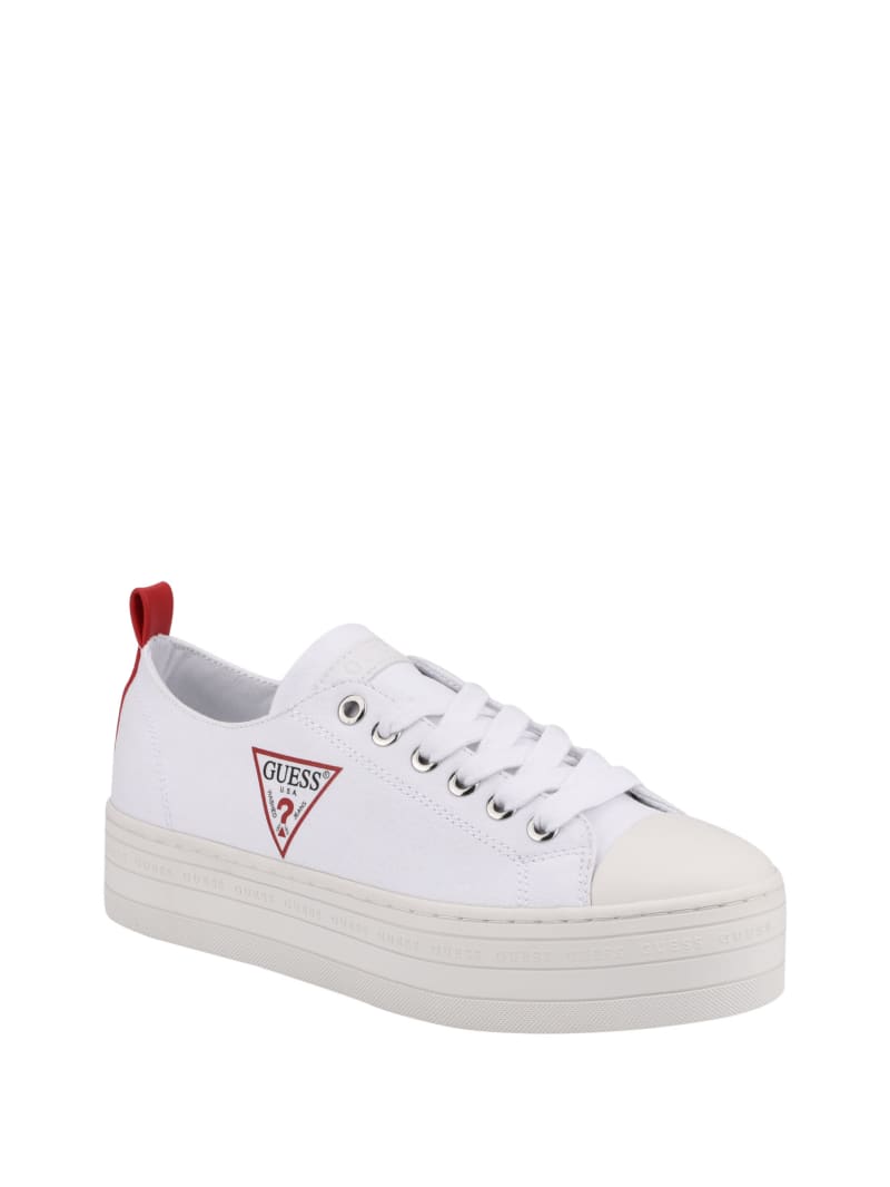 Brigs Canvas Platform Sneakers | GUESS