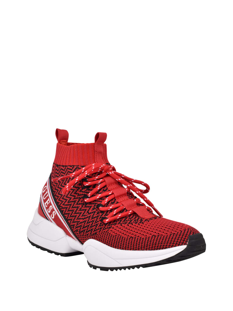 Brite Knit HighTop Sneakers GUESS