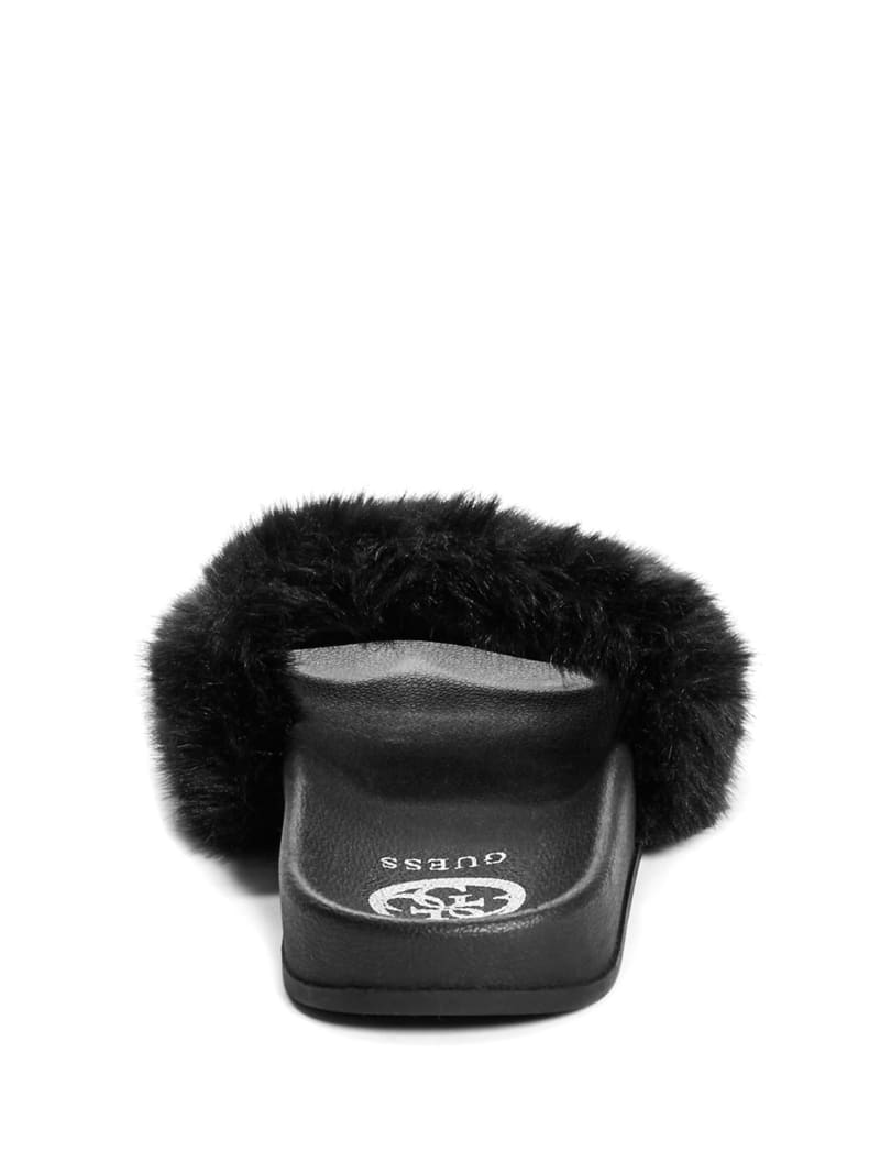 guess fur slides