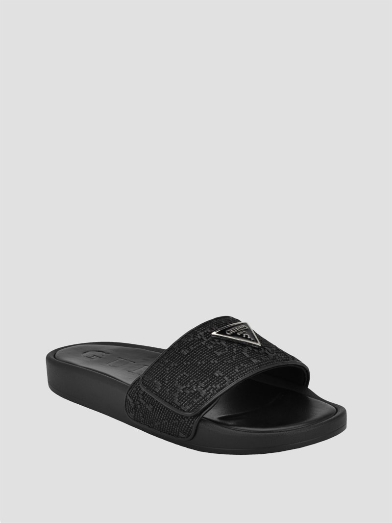 Guess slides mens outlet