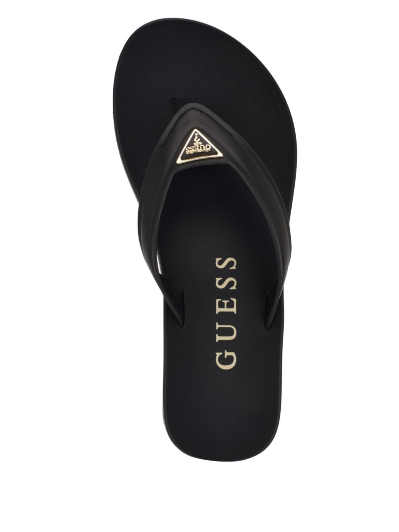 Candry Logo Flip Flop Sandals