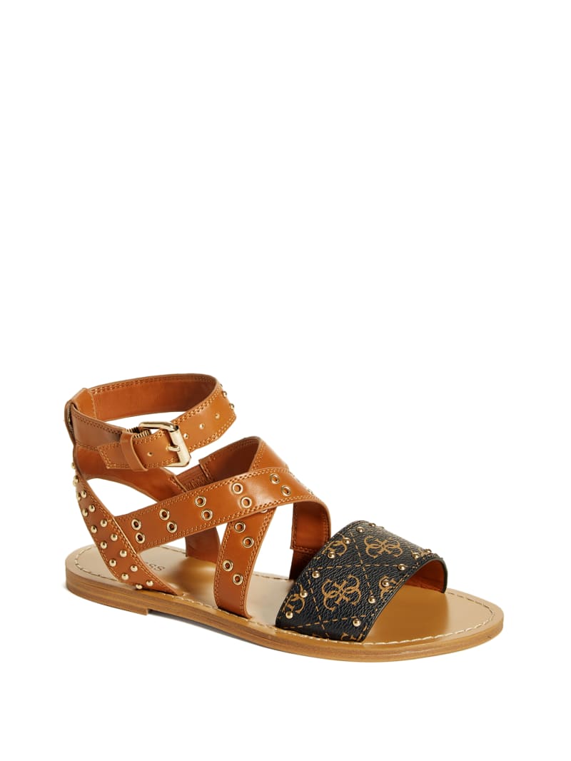 guess flats sandals