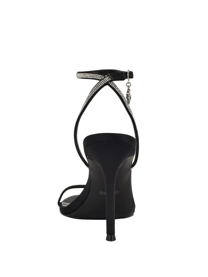 Charmer Rhinestone Charm Heels