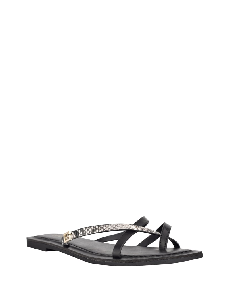 Corabel Strappy Thong Sandals | GUESS