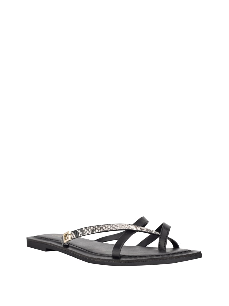 strappy thong sandals