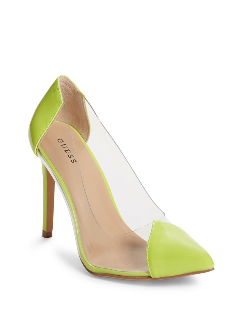 guess chunky heels