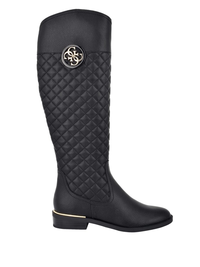 guess black multi ll boots