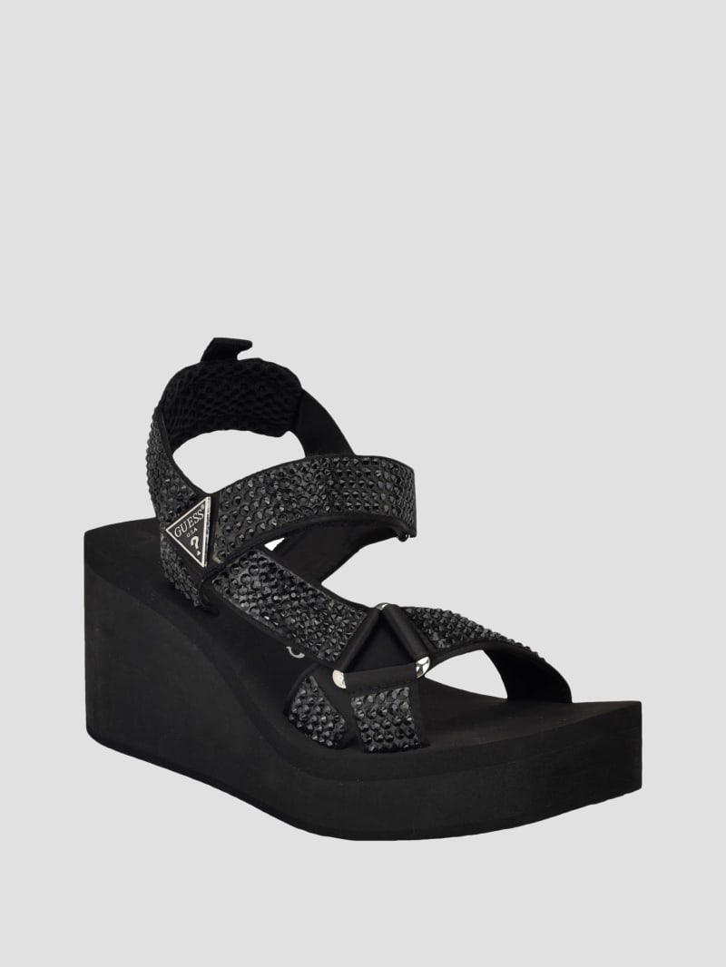 Dawsin Rhinestone Wedges