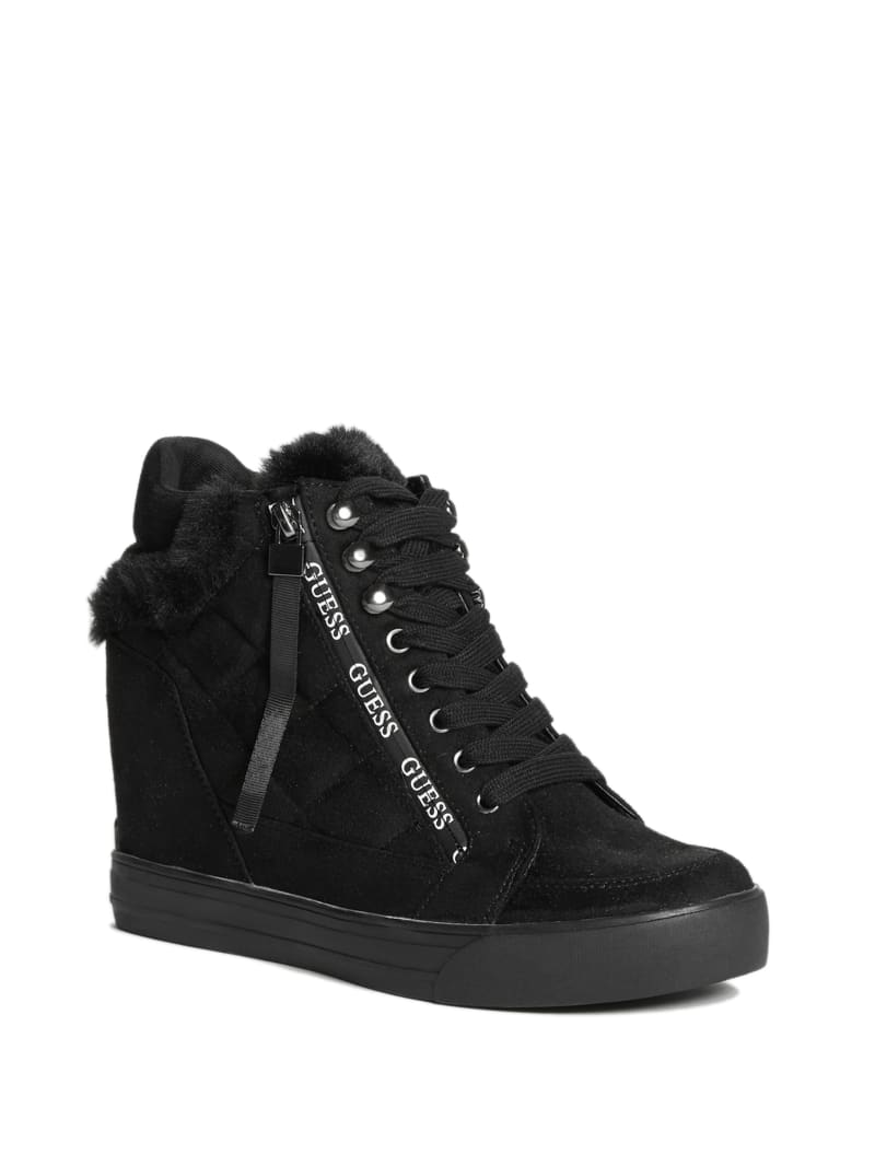 Guess dustyn wedge sneakers cheap