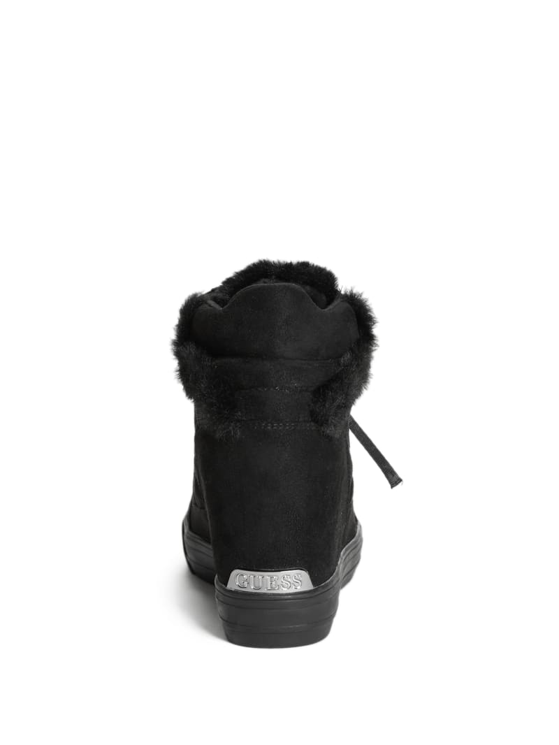 Guess dustyn wedge sneakers clearance