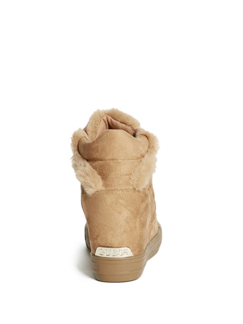 Guess dustyn wedge sneakers top