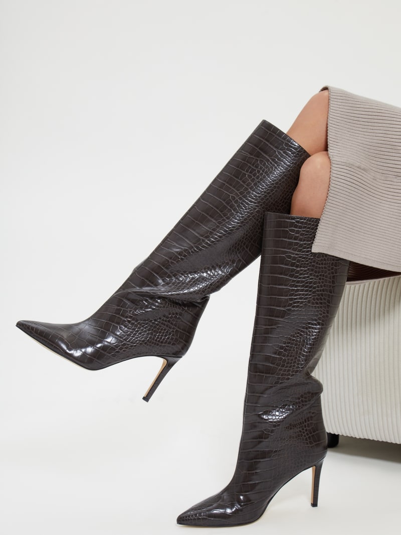 Guess boots high heel clearance