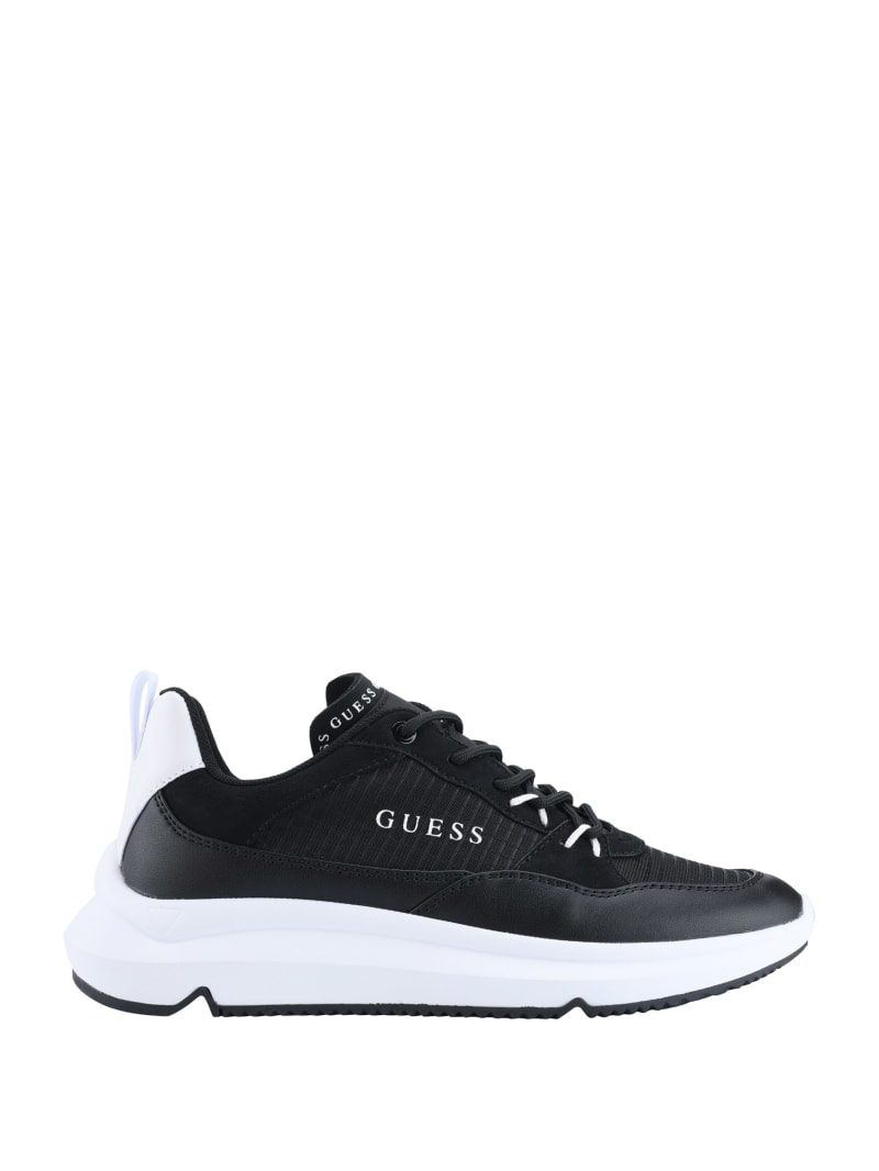 Black guess tennis shoes Clearance