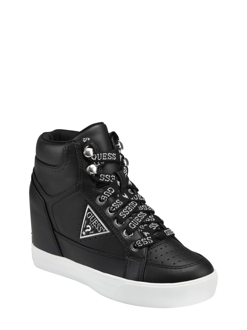 wedge guess sneakers