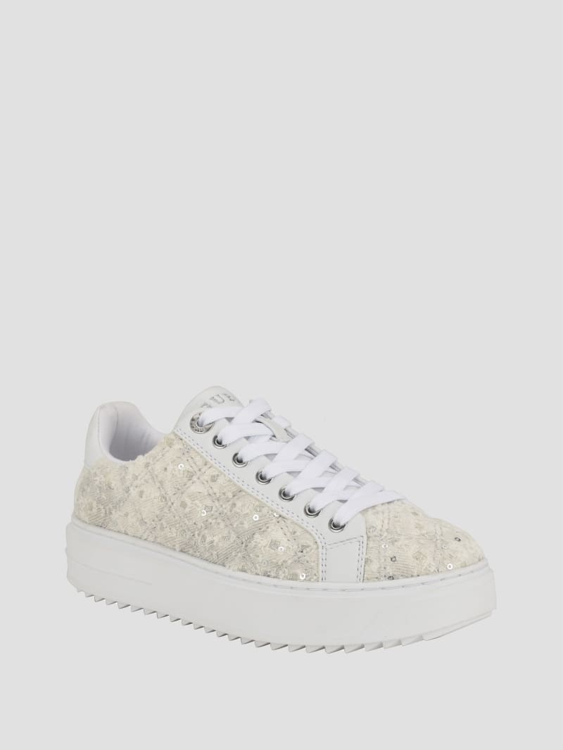 Denesa Sequin Sneakers | GUESS