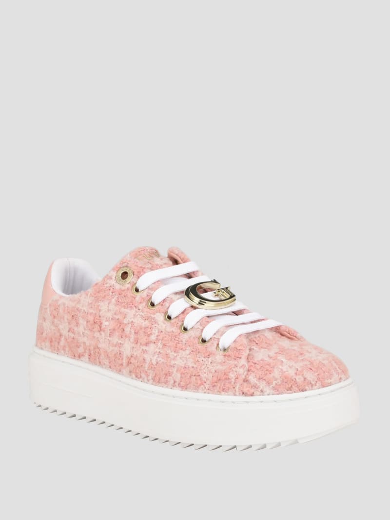 Denesa Low-Top Tweed Sneakers | GUESS