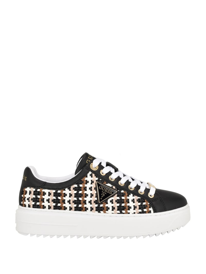Guess checkered shoes discount