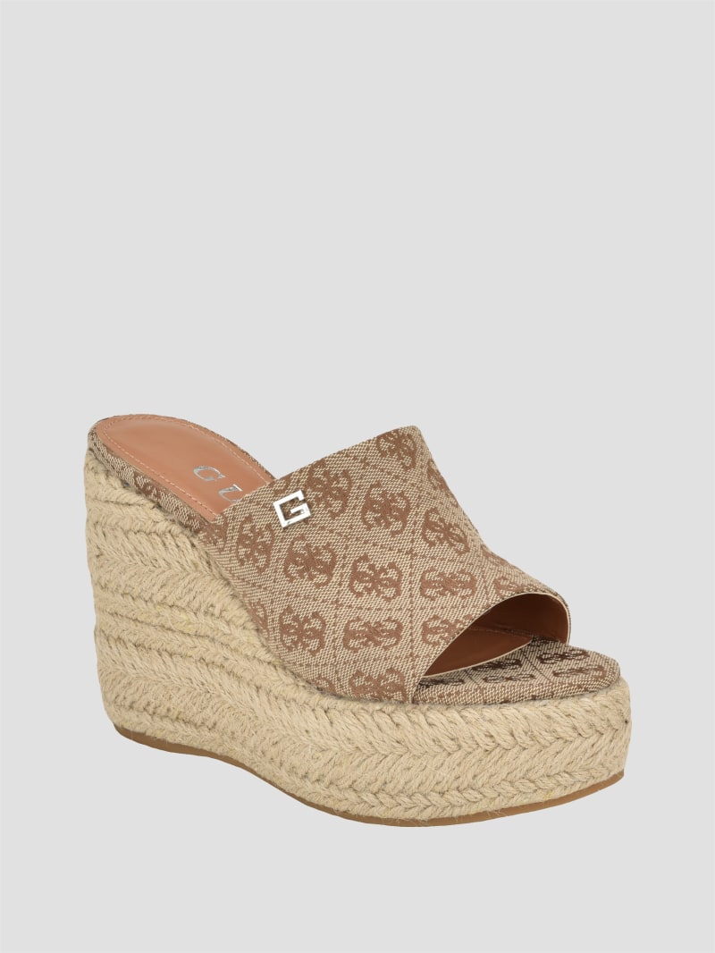 Guess women's wedge sandals hot sale