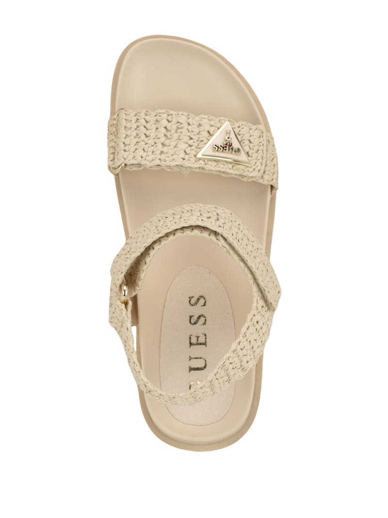 Fabrica Woven Sandals GUESS Canada