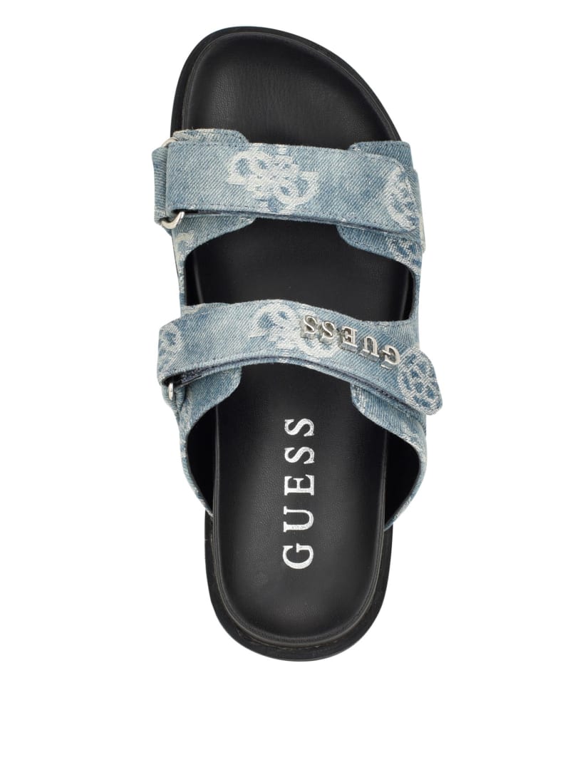 Guess denim sandals sale