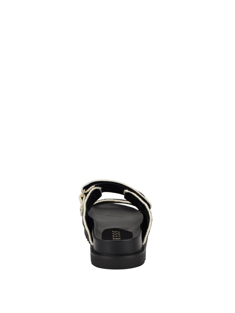 Fadenna Two-Strap Crochet Sandals | GUESS Factory