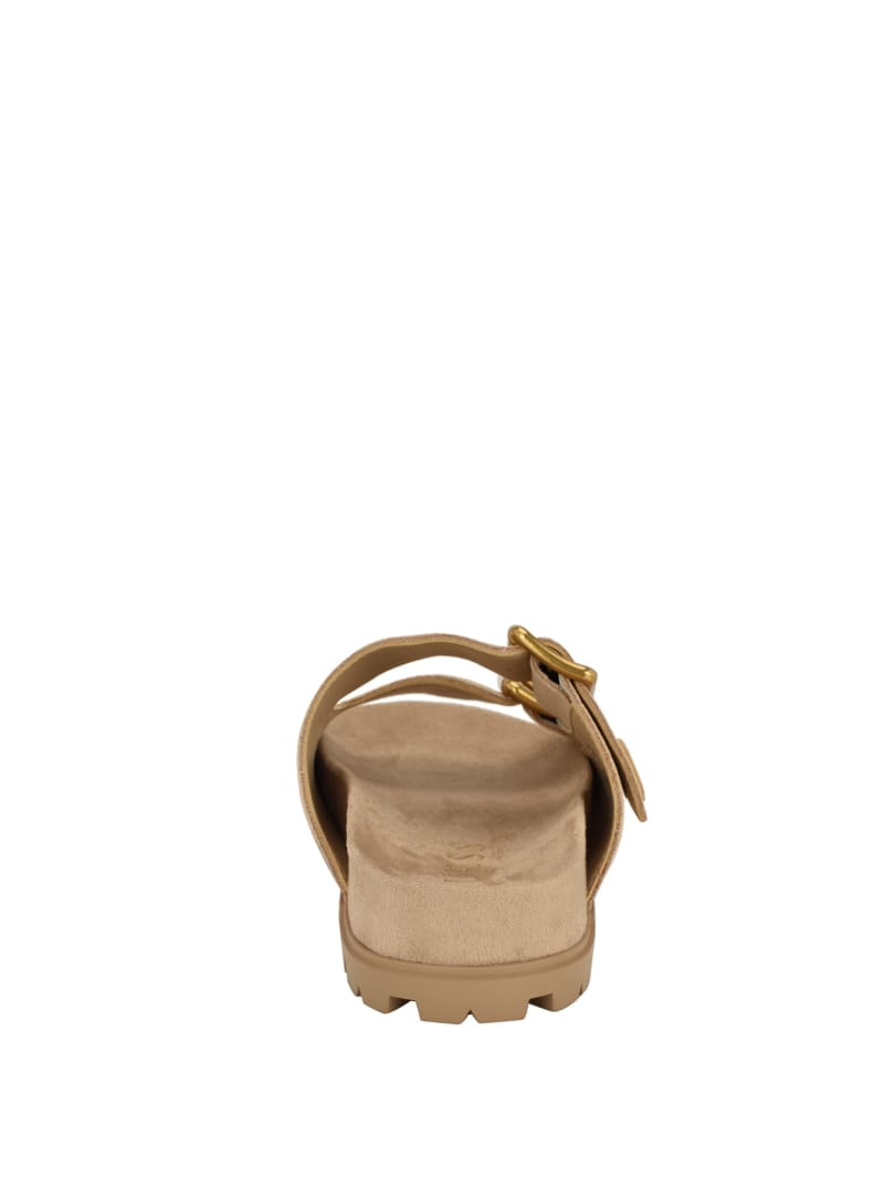 Fasten Suede Sandals