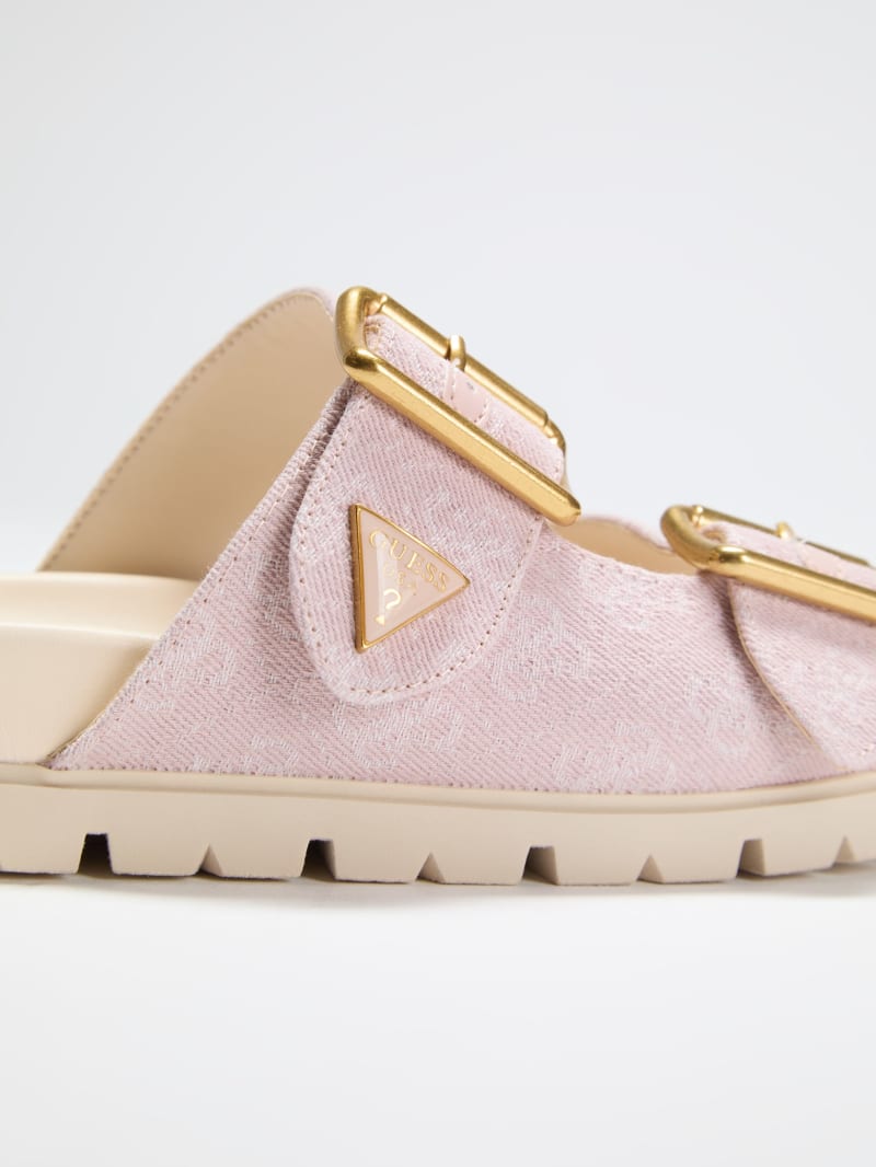 Fasten Raffia Sandals