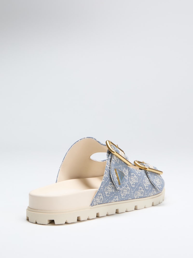 Fasten Raffia Sandals
