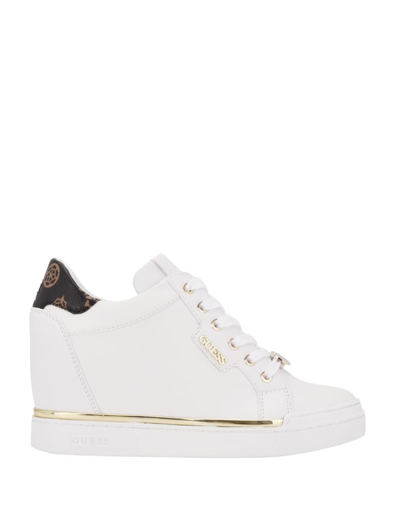 Guess flowurs sale wedge sneakers