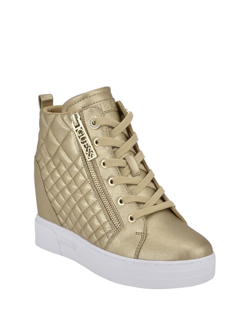 Guess register wedge sneakers Clearance