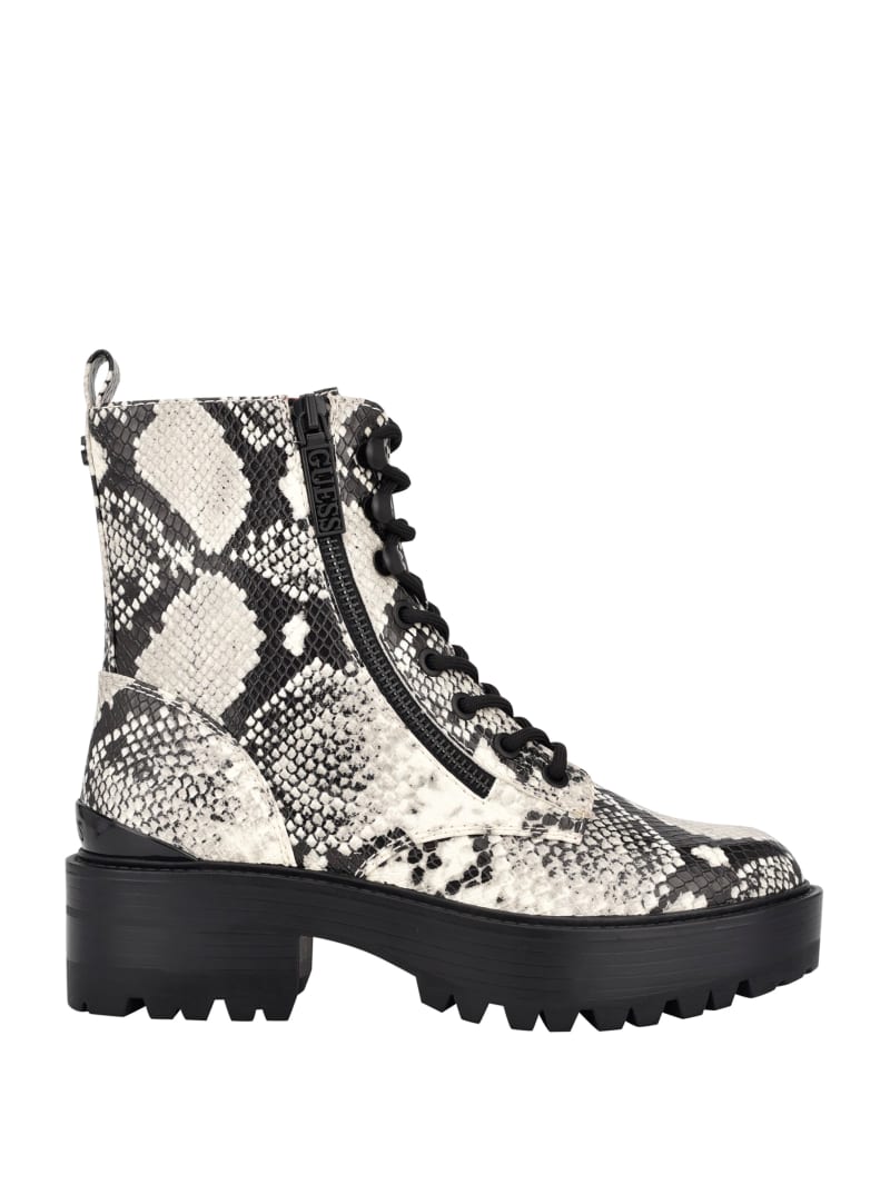 guess snakeskin boots