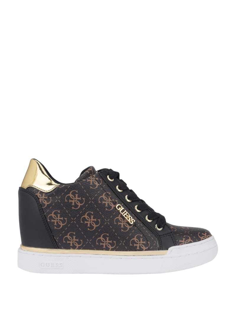 Guess flowurs wedge sneakers on sale