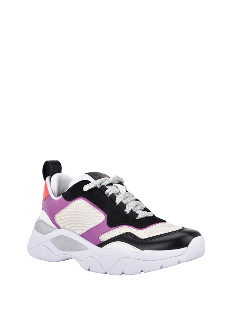 Furner Multi-Color Chunky Sneakers | GUESS